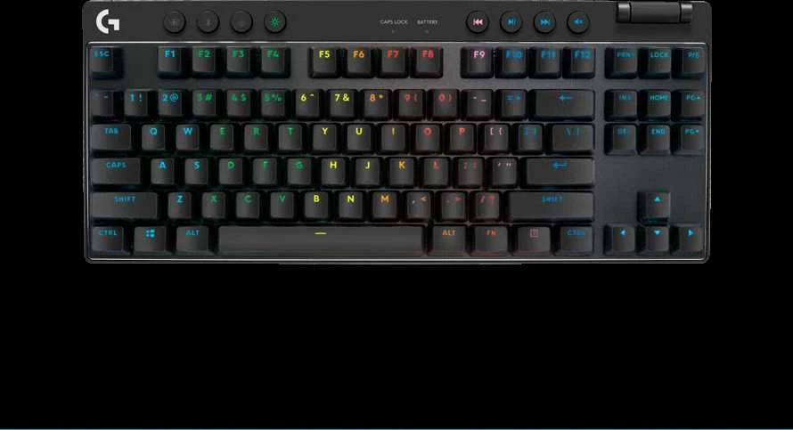 LOGITECH G PRO X TKL LIGHTSPEED Mechaninė klaviatūra žaidimams - Juodas - NORDIC - LINEAR