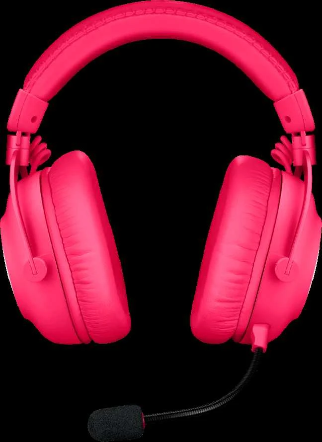 Logitech G Pro X 2 Lightspeed belaidės ausinės žaidimams, Rožinės spalvos
