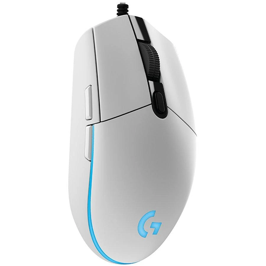 Žaidimų pelė Logitech G203 Lightsync RGB, Balta