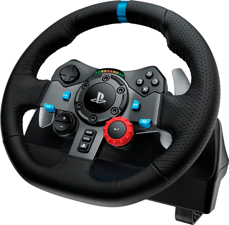 Logitech G29 + G435 Juoda