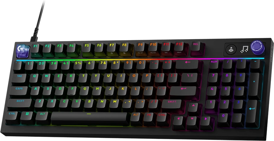 Klaviatūra žaidimai Logitech G316 X 98 laidinis mechaninis backlit juoda
