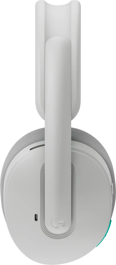 Logitech G325 belaidės ausinės - šoninis vaizdas