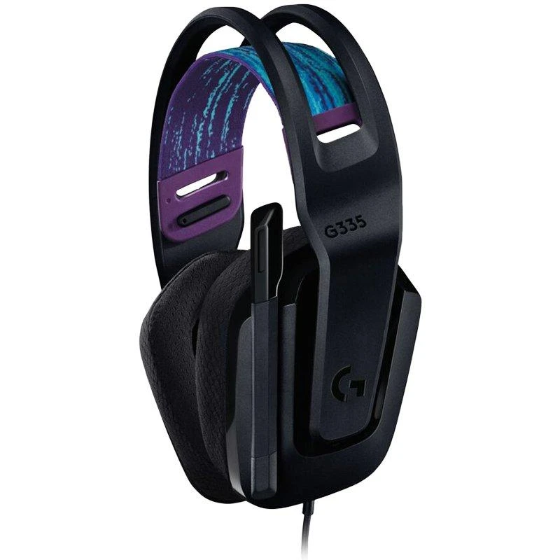 Logitech G335 ausinės su spalvota galvos juosta