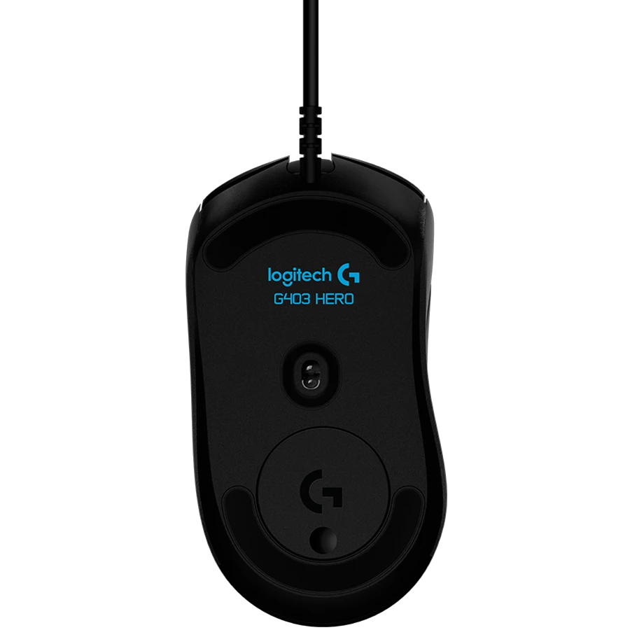 Laidinė pelė žaidimams Logitech G403 Hero, Lightsync RGB, Juodos spalvos