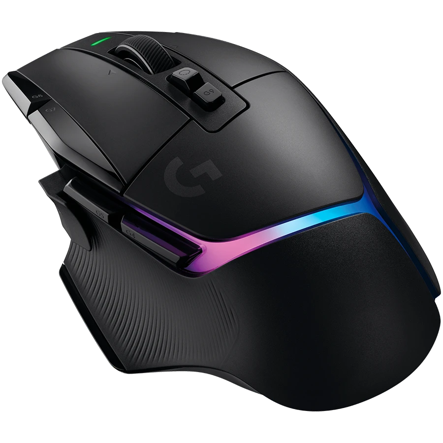 Žaidimų Pelė Logitech G502 X PLUS, juoda aprašymas - Prekės nuotrauka