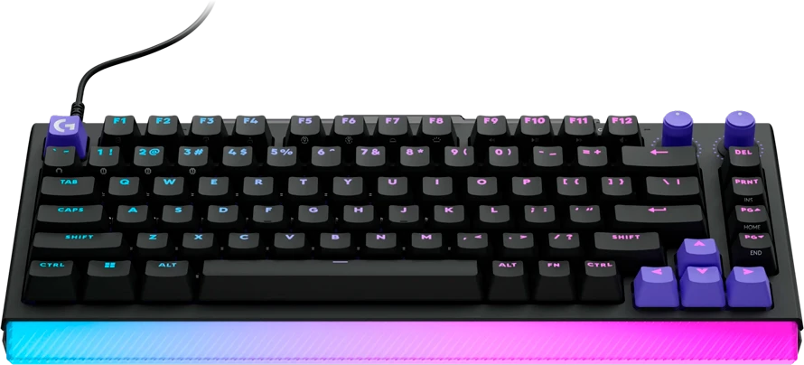 Klaviatūra LOGITECH G512 X 75 - Juodas - US INT'L - USB- EMEA28i-935