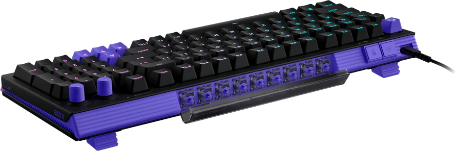 LOGITECH G512 X 98 Klaviatūra su laidu žaidimams - Juodas - US INT'L - USB - EMEA28i - 935 - TACTILE