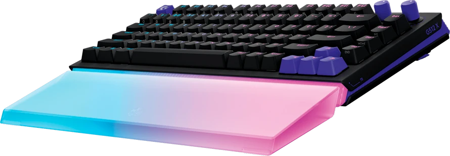 Klaviatūra LOGITECH G512 X PALM REST 75 - TRANSPARENT - EMEA28i-935 - PLAYROOM 75