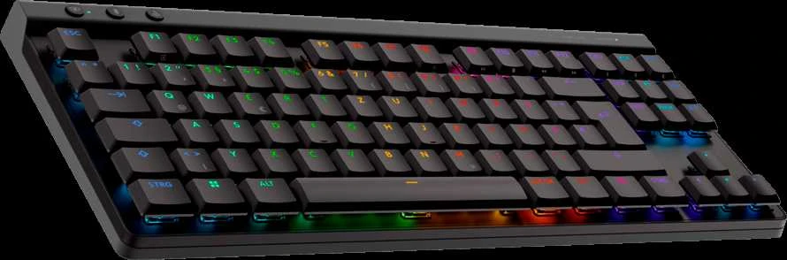 Belaidė klaviatūra Logitech G515 LIGHTSPEED TKL,  Juodos spalvos, Išdėstymas: Šiaurės šalių