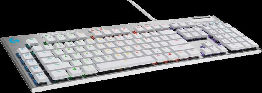 LOGITECH G815 LIGHTSPEED RGB Mechanical Gaming Keyboard – GL Tactile - Baltas - PAN - USB - NORDIC-613 - TACTILE SWITCH