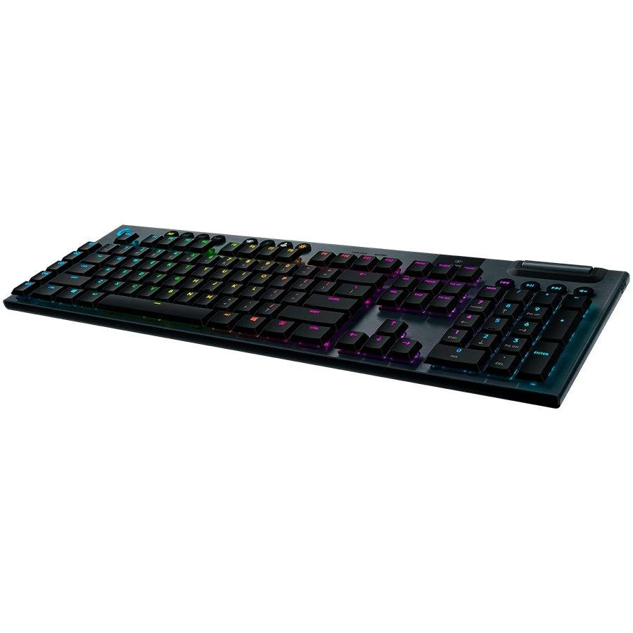 Belaidė Mechaninė žaidimų klaviatūra Logitech G915 TKL, RGB, Lightspeed, Stilius: Tactile, Išdėstymas: Šiaurės šalių