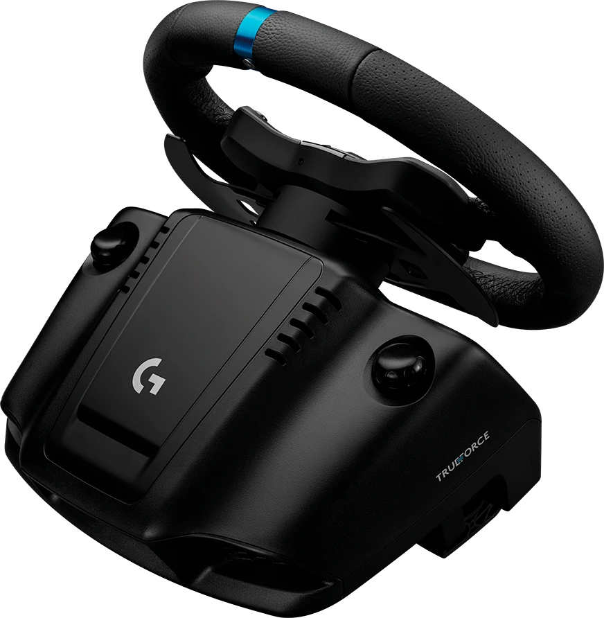LOGITECH G923 Racing wheel - Juodas - PLUGC - WWi-9006