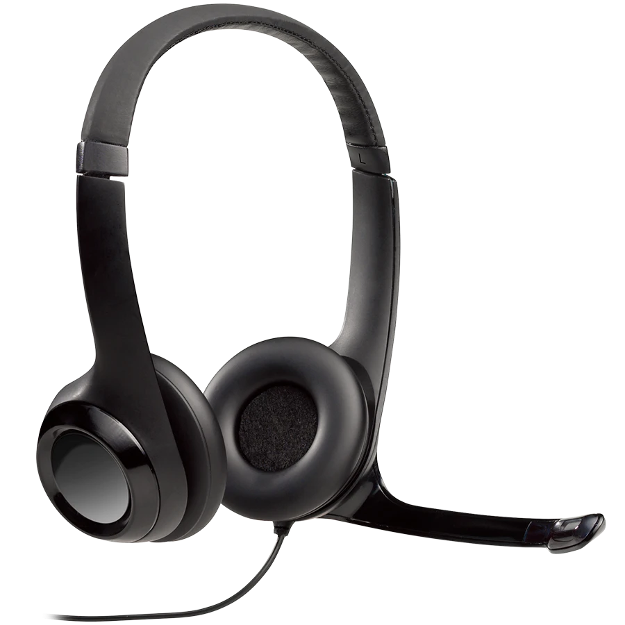 Universalios ausinės Logitech H390, su mikrofonu, USB jungtis
