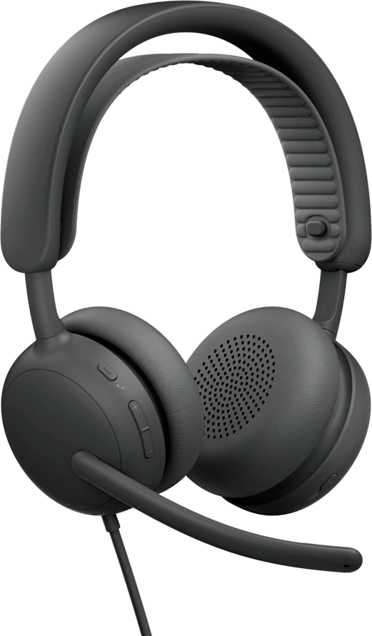 LOGITECH Ausinės - Zone su laidu 2 skirta Business - GRAPHITE - USB - EMEA28i-935 - UC, EU