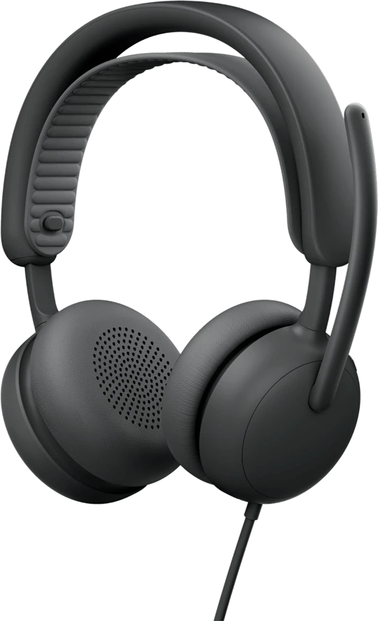 LOGITECH Ausinės - Zone su laidu 2 skirta Business - GRAPHITE - USB - EMEA28i-935 - UC, EU
