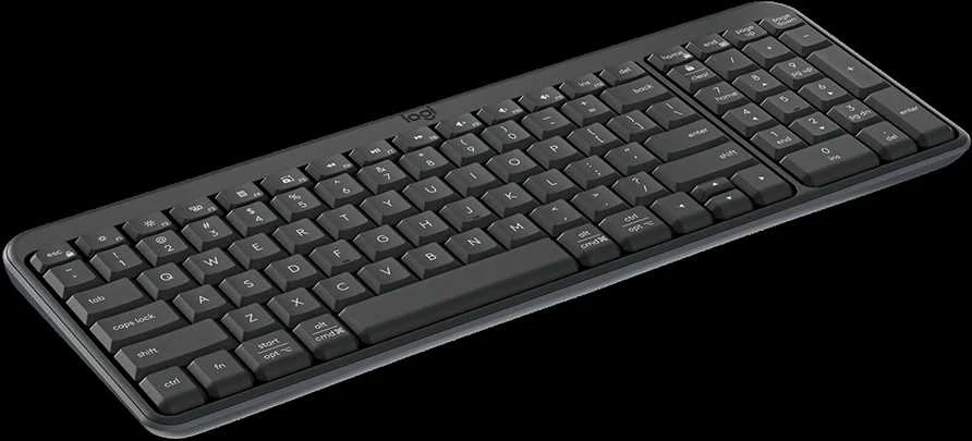 Klaviatūra LOGITECH K250 - GRAPHITE - JAV TARPTAUTINIS - 2.4GHZ/BT - INTNL-973