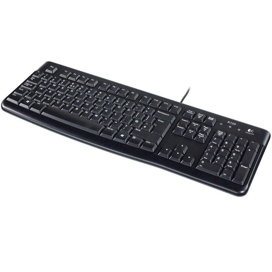 Logitech klaviatūra K120 su laidu, RU išdėstymas