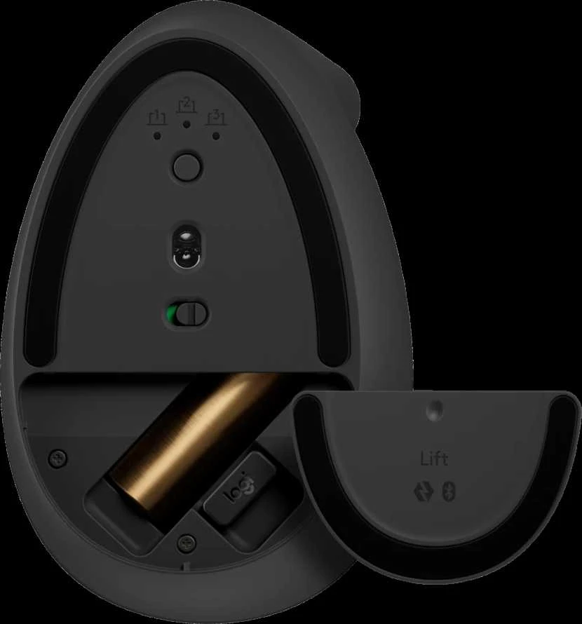 Belaidė pelė Logitech Lift, Grafito spalvos