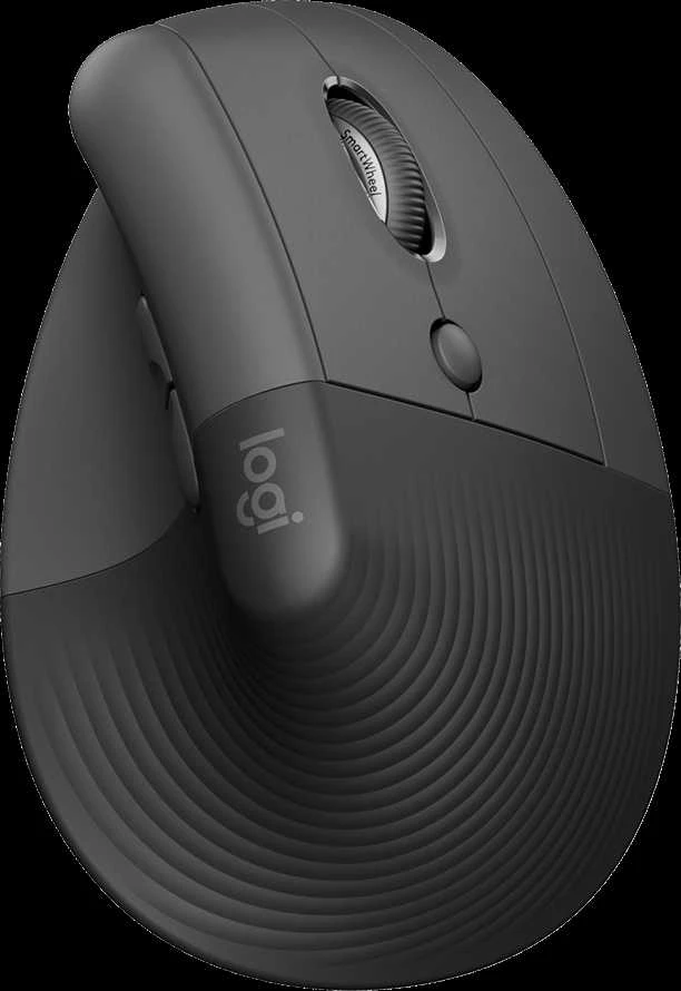 Belaidė pelė Logitech Lift, Grafito spalvos