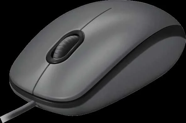 Logitech M100 Laidinė pelė USB-A 1000 DPI, Juoda