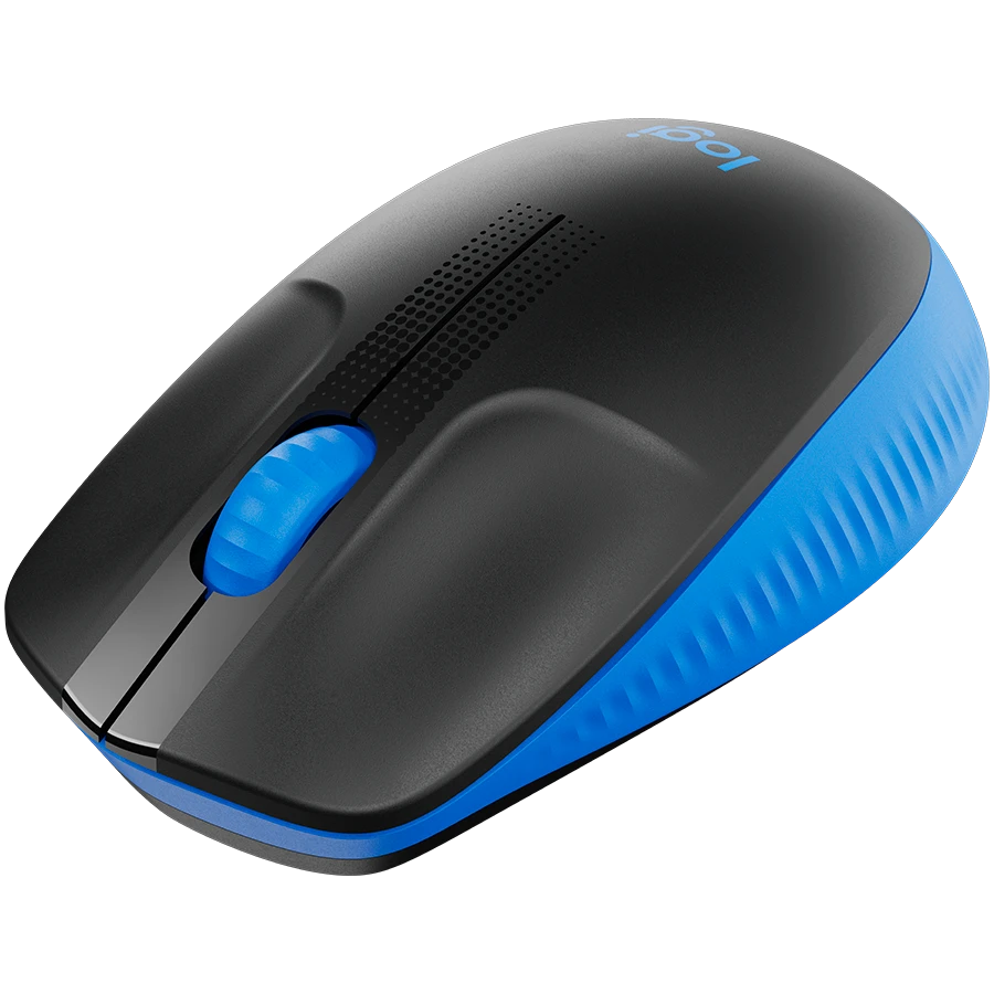 Belaidė pelė Logitech M190, mėlynos spalvos