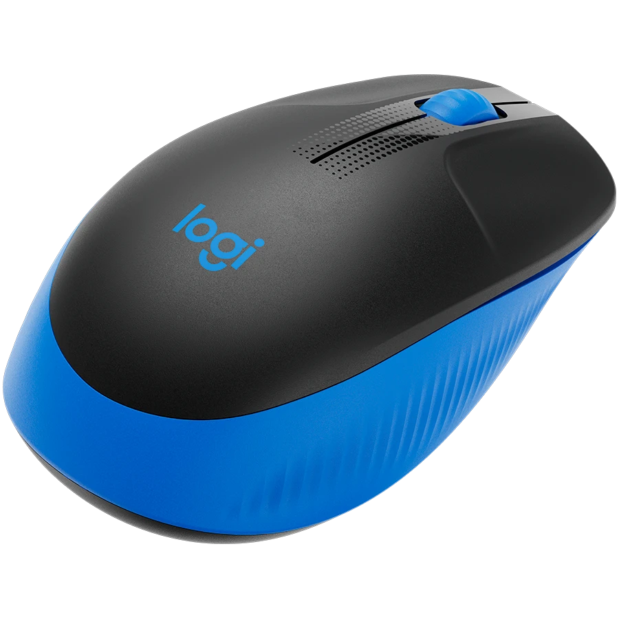 Belaidė pelė Logitech M190, mėlynos spalvos