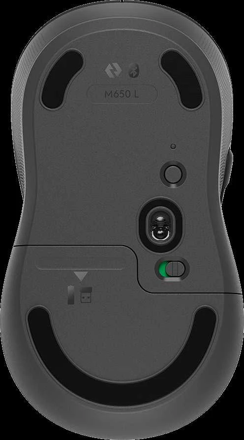 Belaidė pelė Logitech Signature M650 L, grafito spalvos