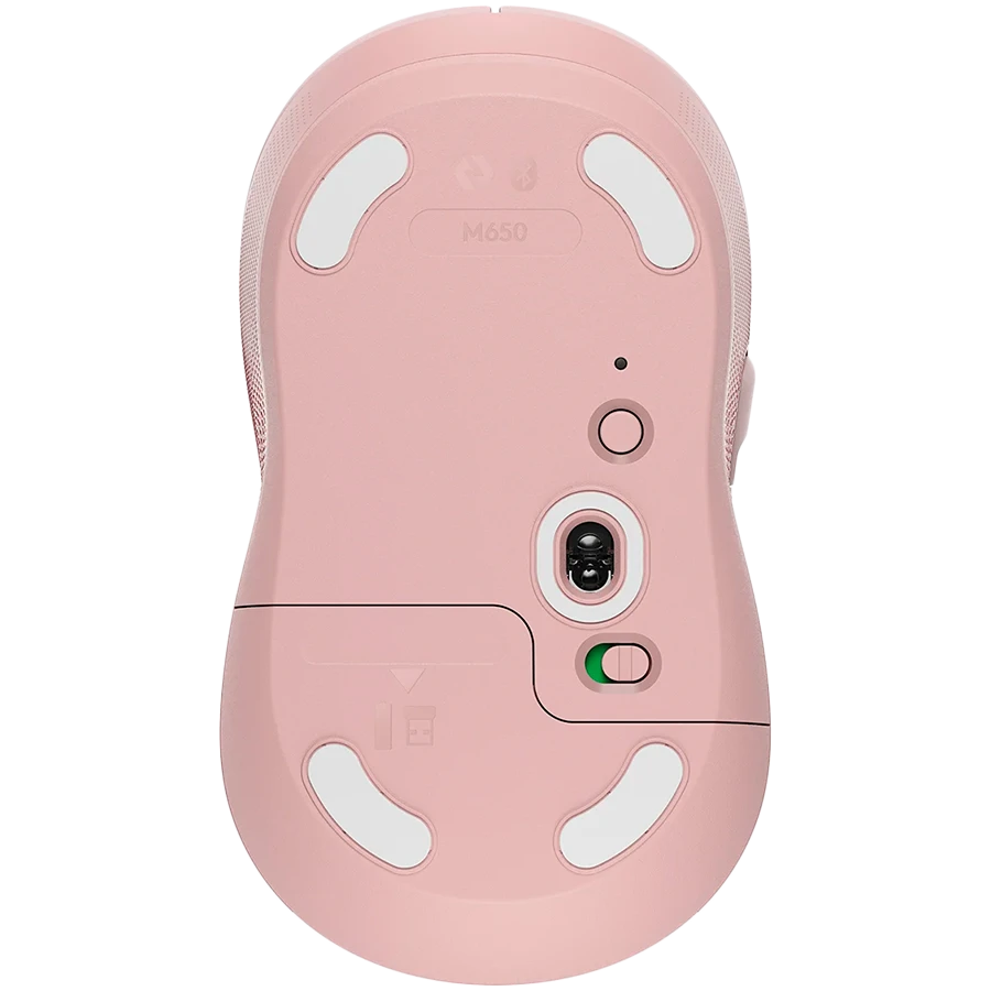 Belaidė pelė Logitech Signature M650 L, rožinės spalvos