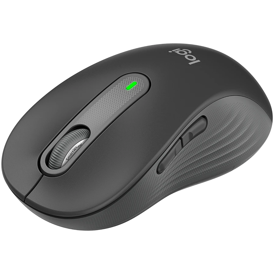 Tyli belaidė pelė Logitech M220, Juoda