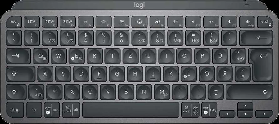 Bevielė klaviatūra Logitech MX Keys Mini For Business, US, Grafitas