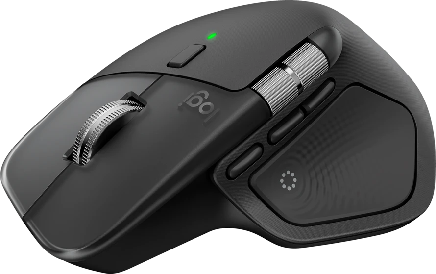 Pelė LOGITECH MX Master 4, skirta „Mac“ – SPACE Juodas – BT – EMEA28i-935