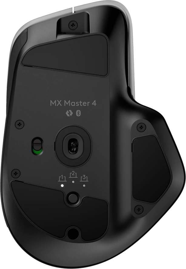 Pelė LOGITECH MX Master 4, skirta „Mac“ – SPACE Juodas – BT – EMEA28i-935