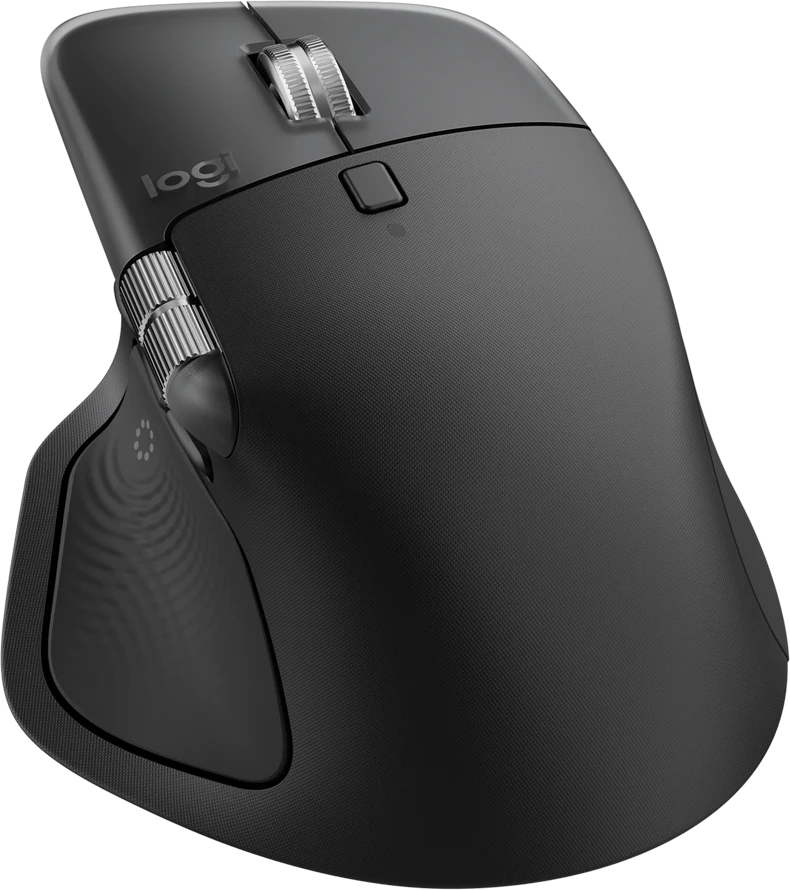 Pelė LOGITECH MX Master 4, skirta „Mac“ – SPACE Juodas – BT – EMEA28i-935