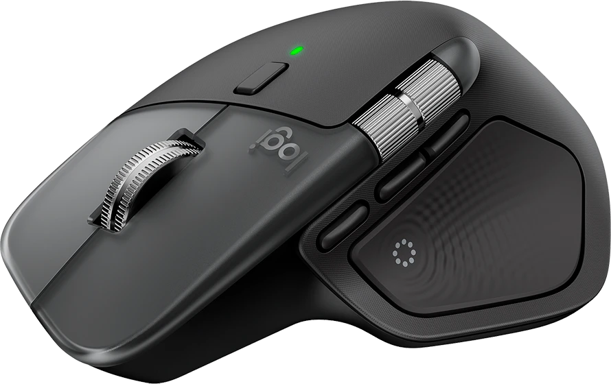 Logitech MX Master 4 belaidė pelė | spalva: pilka (Graphite) - 910-007562