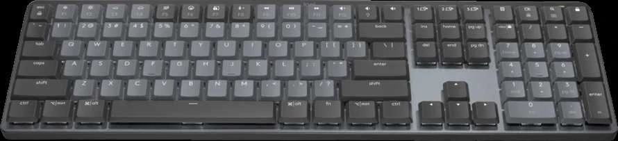 Belaidė klaviatūra Logitech MX MECHANICAL, išdėstymas: US tarptautinis (Qwerty),"linear", pilkos spalvos