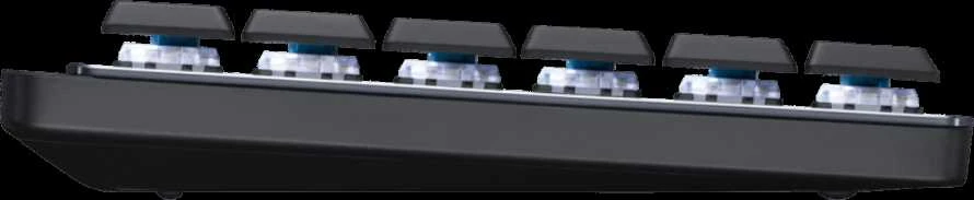 Belaidė klaviatūra Logitech MX MECHANICAL, išdėstymas: US tarptautinis (Qwerty),"linear", pilkos spalvos