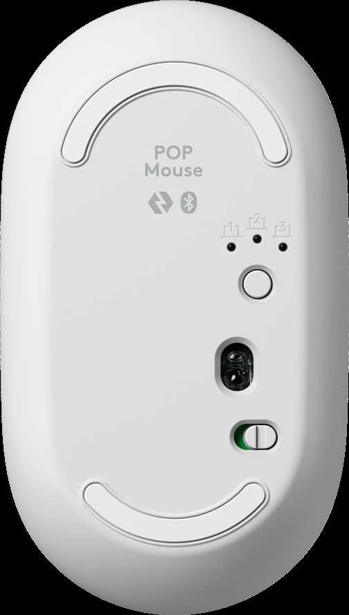 LOGITECH POP pelė su jaustukais - OFF-Baltas - BT - EMEA28i-935 - FY25,TERRA