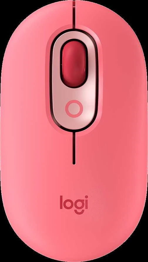 LOGITECH POP pelė su jaustukais – ROSE – BT – EMEA28i-935 – FY25,TERRA