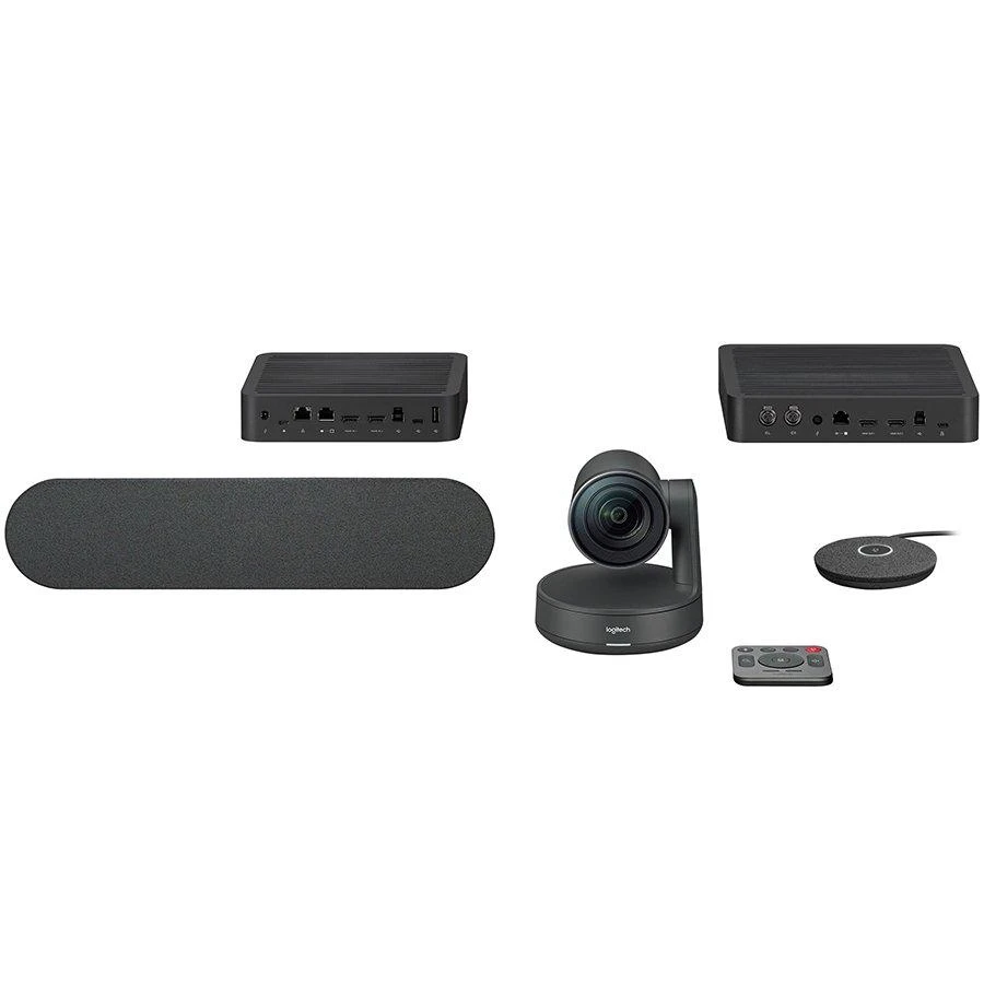 LOGITECH RALLY WEBCAM - BOLIDE - IN-HOUSE/EMS - EMEA - Juodas - BUSINESS - USB - EU