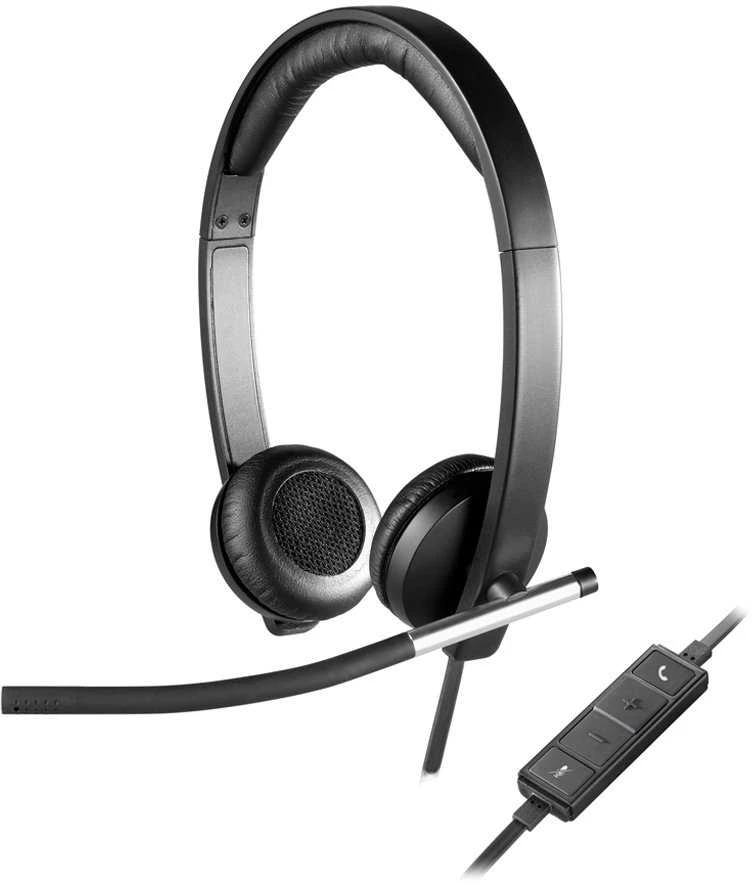 Logitech H650e laidinės ausinės su valdikliu