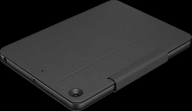 Planšetinio kompiuterio dėklas Logitech Rugged Folio, Anglų kalba (JK), C tipo USB, Pilkos spalvos