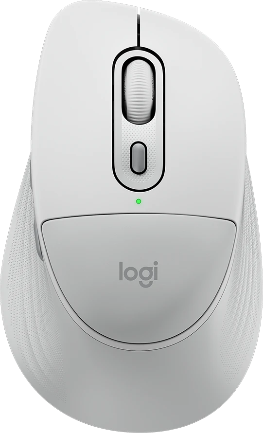 Belaidė kompiuterio pelė Logitech Signature Comfort Plus M850L, Bluetooth, Balta