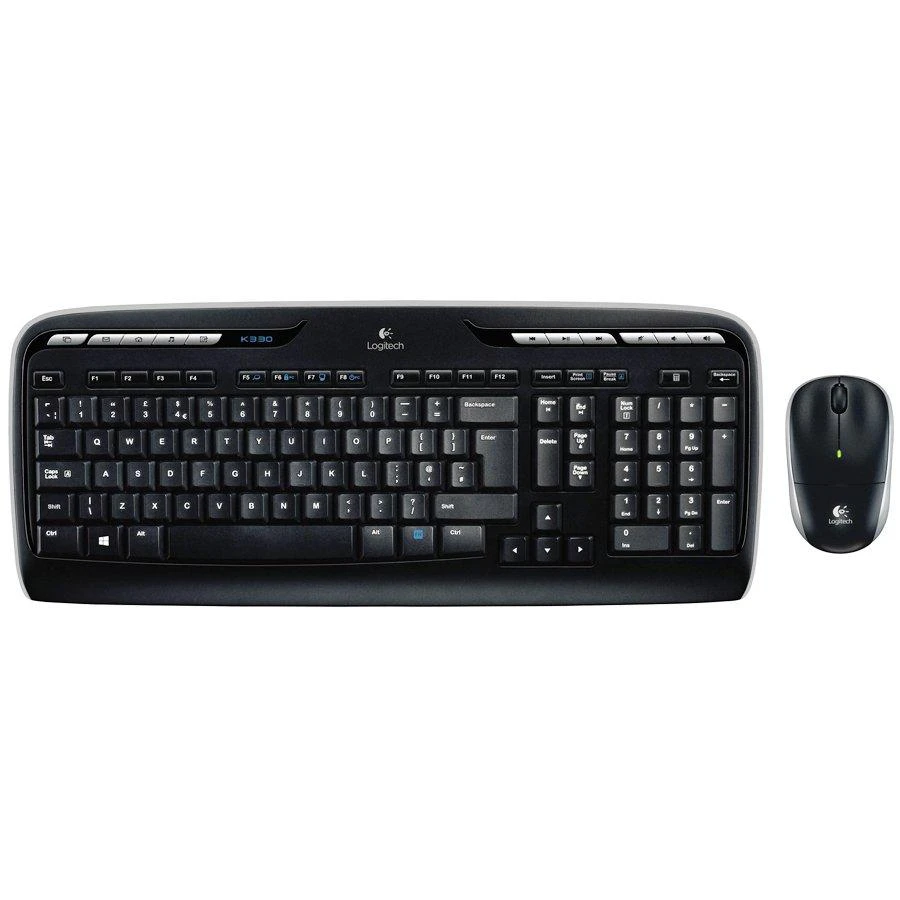 Belaidis klaviatūros ir pelės rinkinys Logitech MK330, US išdėstymas