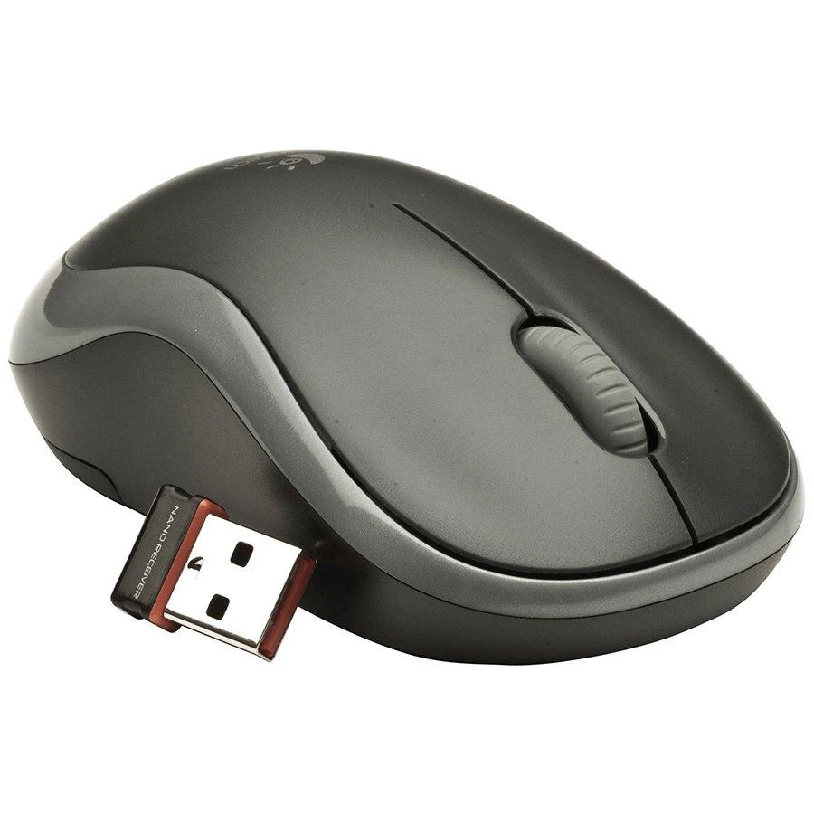 Bevielė pelė Logitech M185 pilka