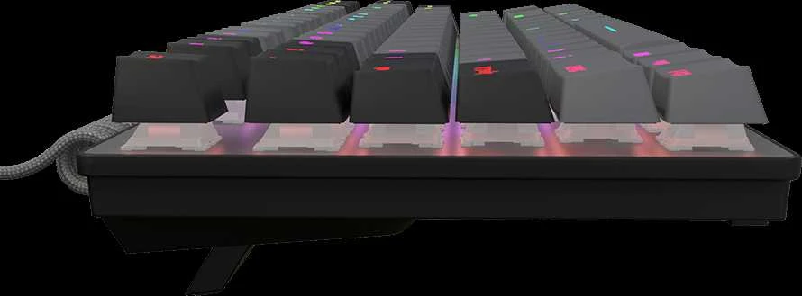 LORGAR Azar 514TKL, su laidu RGB mechaninė klaviatūra žaidimams, juodas, EN išdėstymas