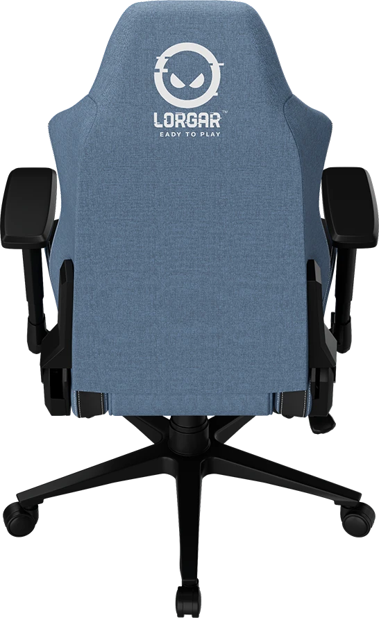 LORGAR CHA41, ergonomiška žaidimų kėdė, pažangi, aukščiausios kokybės audinys, apsaugantis nuo dėmių, Mėlyna