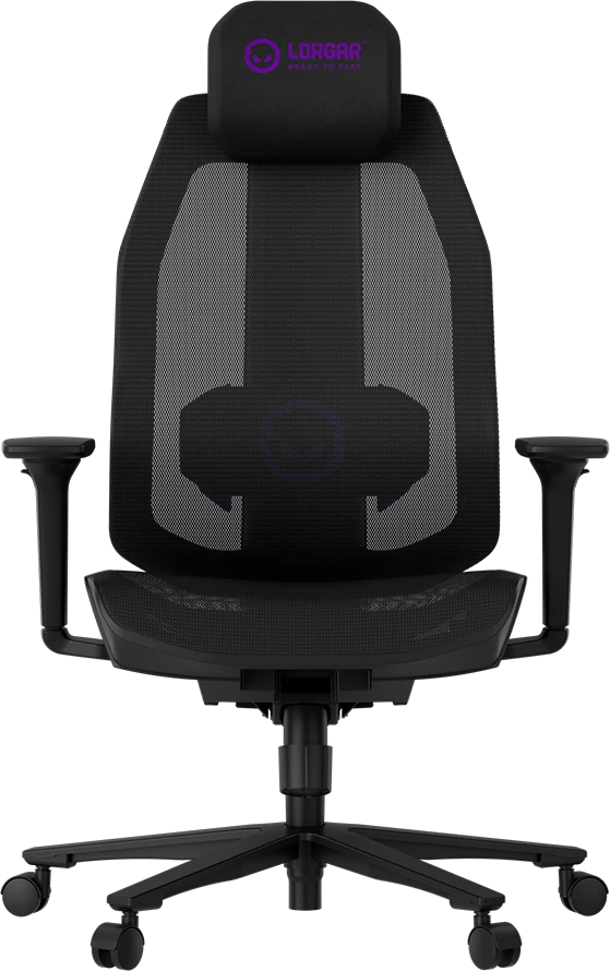 LORGAR CHP51 Mesh Gaming Chair Pro Multi-adjustable Juodas-Violetinė