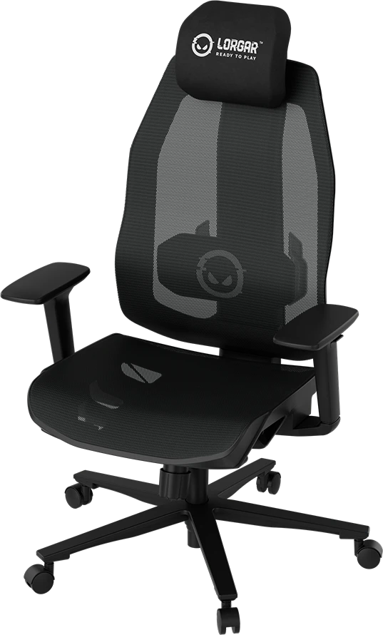 Lorgar Gaming chair mesh and comfortable molded foam