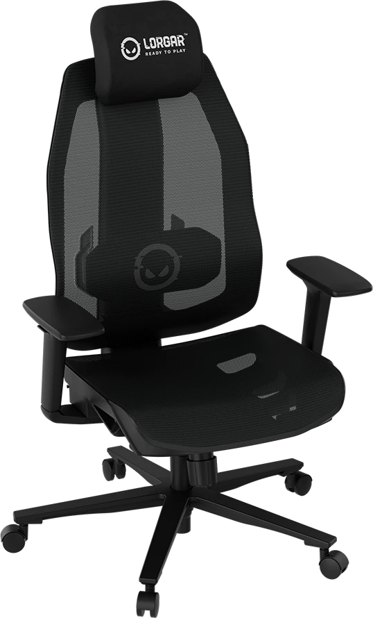Lorgar Gaming chair mesh and comfortable molded foam