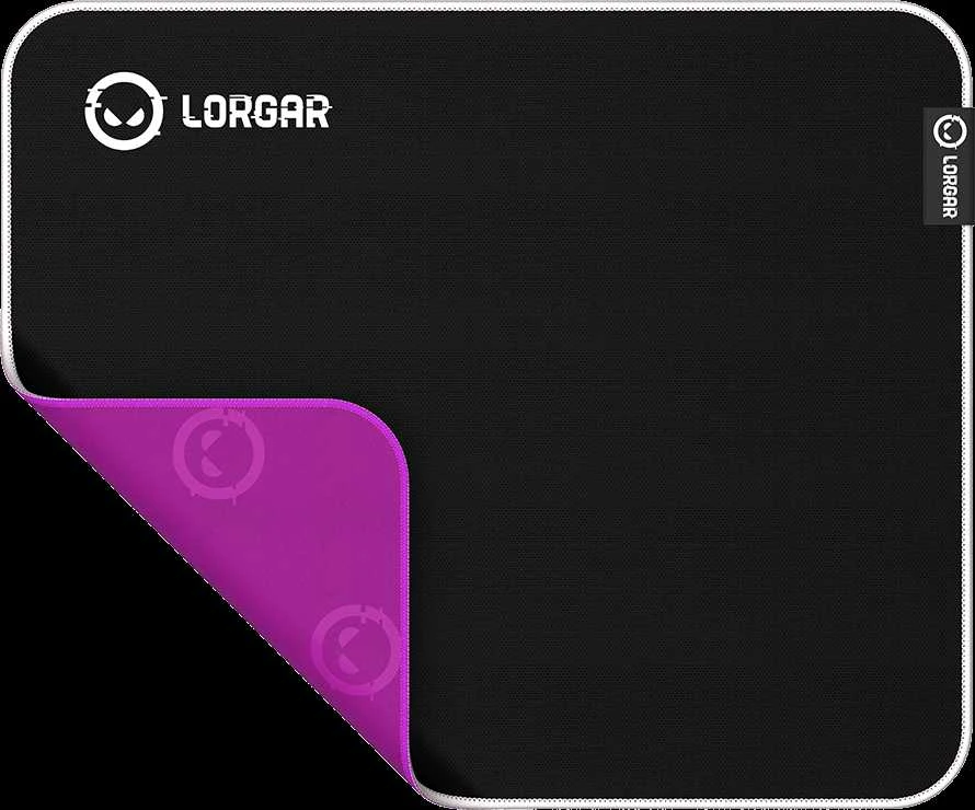 Lorgar Legacer 755, Pelės kilimėlis žaidimams, Ultra-gliding surface, Violetinė anti-slip rubber base, size: 500mm x 420mm x 3mm, weight 0.45kg